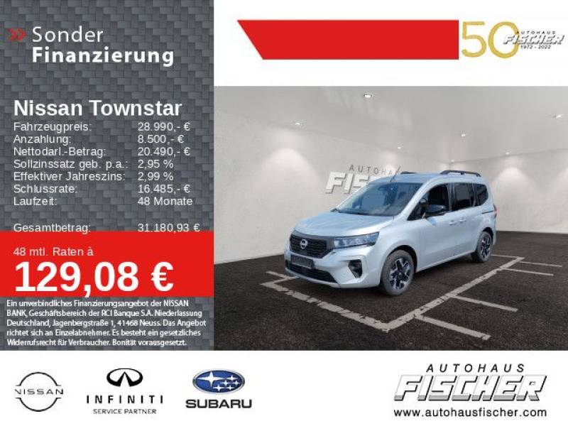 Nissan Townstar Kombi L1 1.3 N-Connecta Navi Designpake