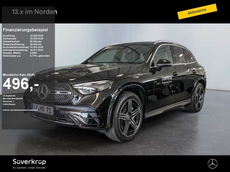 Mercedes-Benz GLC 220 d 4M AMG SPUR AHK 360 PDC SHZ MEMO