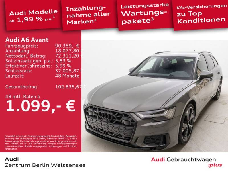 Audi A6 Avant 50 TDI TIPT*QUA*S-LINE*MATRIX*HUD*STAND