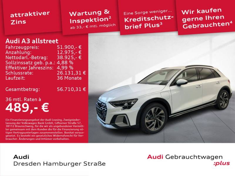 Audi A3 allstreet 40 TFSI e 150(204) kW( PS) S tronic