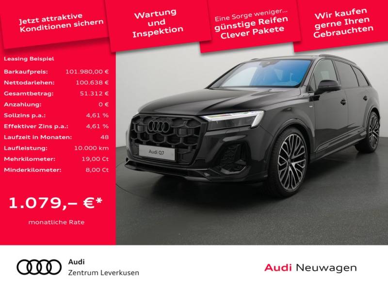 Audi Q7 TDI S line BandO LUFT STANDHZ AHK MATRIX HUD