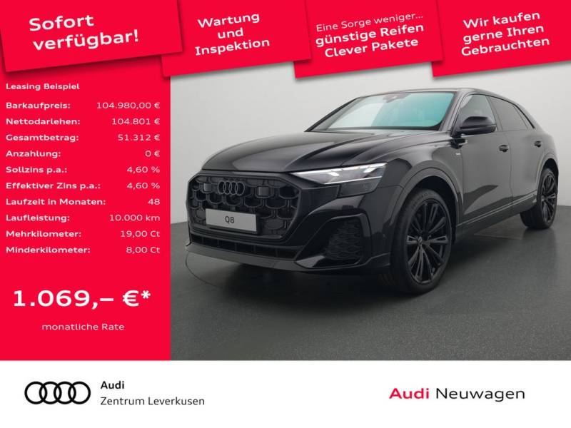 Audi Q8 TDI S line ALLRADLENKUNG LEDER-RAUTE SITZKLIM