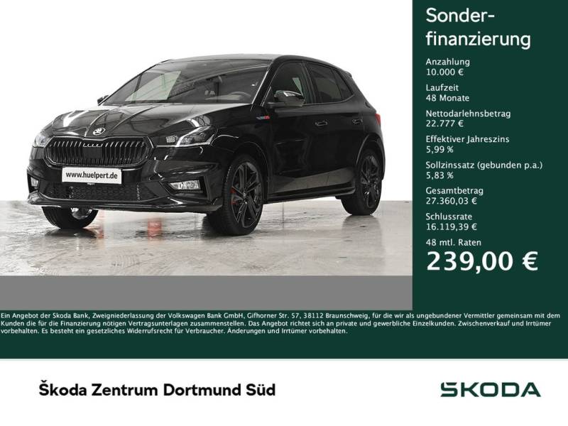 Skoda Fabia 1.5TSI DSG 130 177PS SPORT ACC NAV SHZ