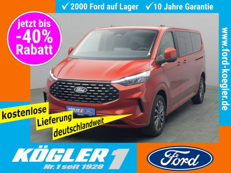 Ford Tourneo Custom 320 L2 Titanium 150PS/Navi -18%*