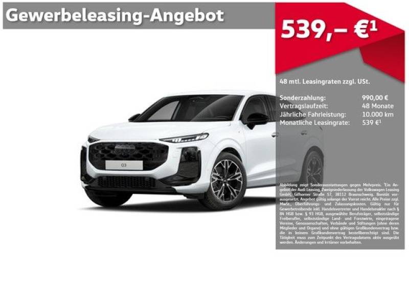Audi Q3 Sportback TDI UPE 61.635,00 EUR 2x S line, AC
