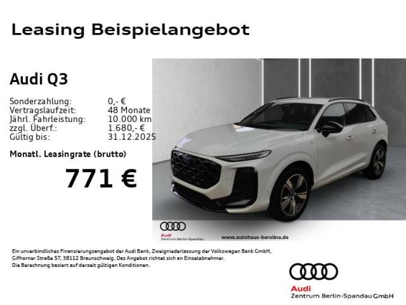 Audi Q3 TFSI S line S tronic *ACC*LED+*R-CAM*SHZ*