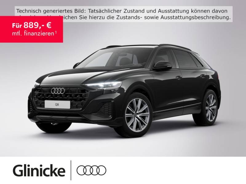 Audi Q8 45 TDI AHK/Matrix/HuD/Luft/PBox/Assist/ACC/20