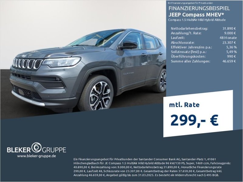 Jeep Compass MHEV Compass 1.5 MultiAir Altitude360/A