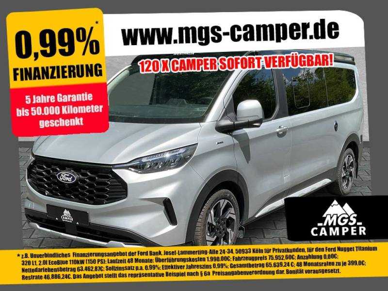 Ford Nugget Active L2 #Aufstelldach #Neuer Nugget