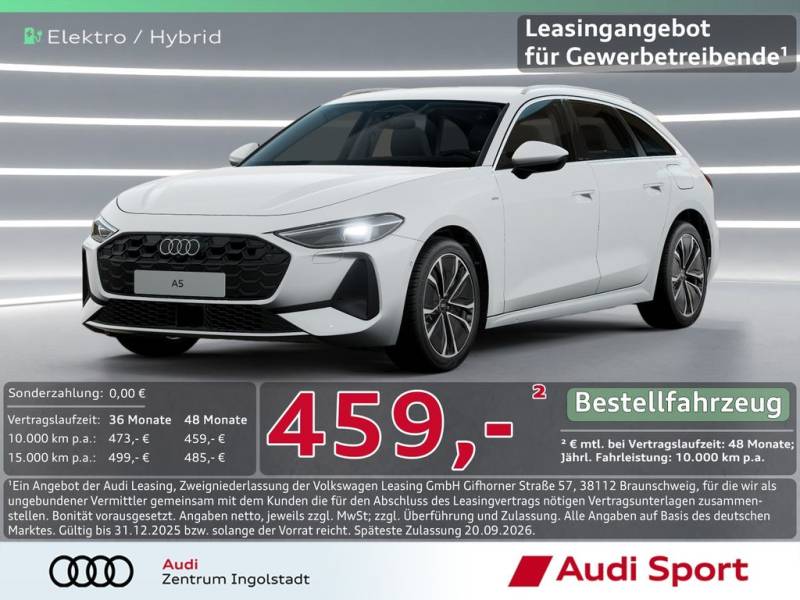 Audi A5 Avant e-hybrid qu S tronic LED UPE 65.850,-
