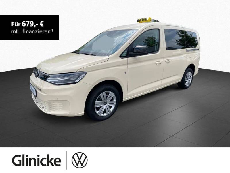 Volkswagen Caddy Maxi Taxi 2.0 TDI DSG Heckausschnitt Taxam
