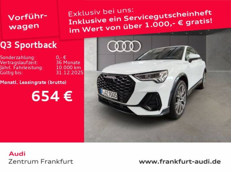 Audi Q3 Sportback 40 TFSI quattro S tronic S line LED
