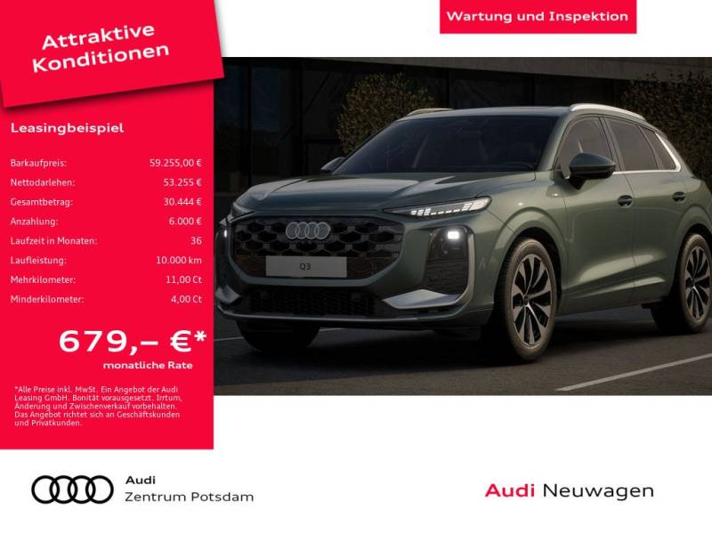 Audi Q3 SUV TFSI KLIMA SHZ LEDER BandO PANORAMADACH