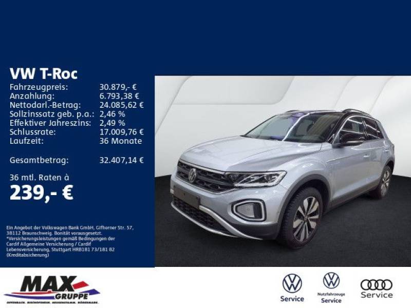 Volkswagen T-Roc 2.0 TDI DSG GOAL AHK+LED+ACC+NAVI+KAMERA+