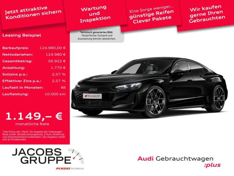 Audi RS e-tron GT All Black/S-Sitze/Laser/Pano/HuD/36