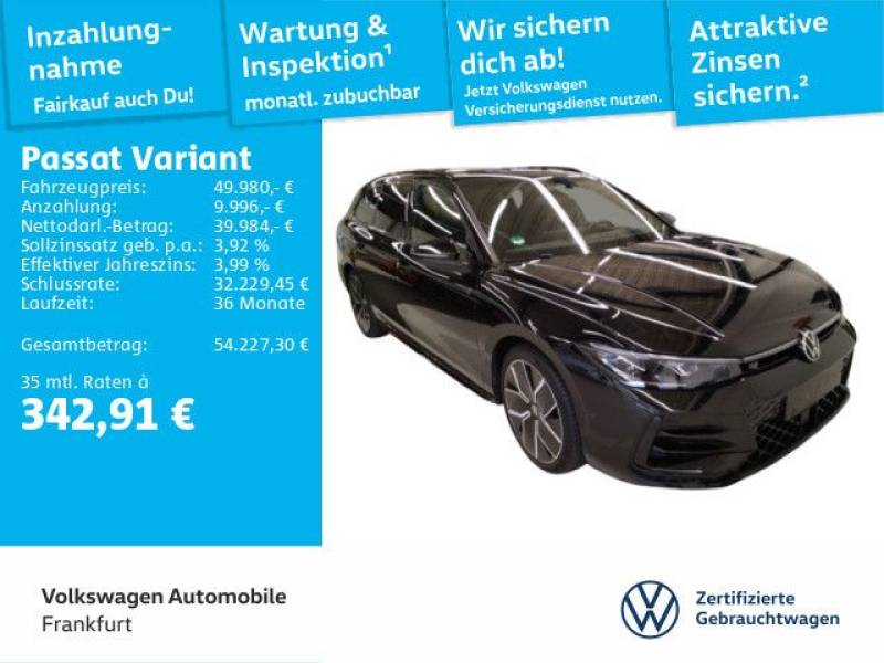 Volkswagen Passat Variant 2.0 TDI DSG 4Motion R-Line Navi I