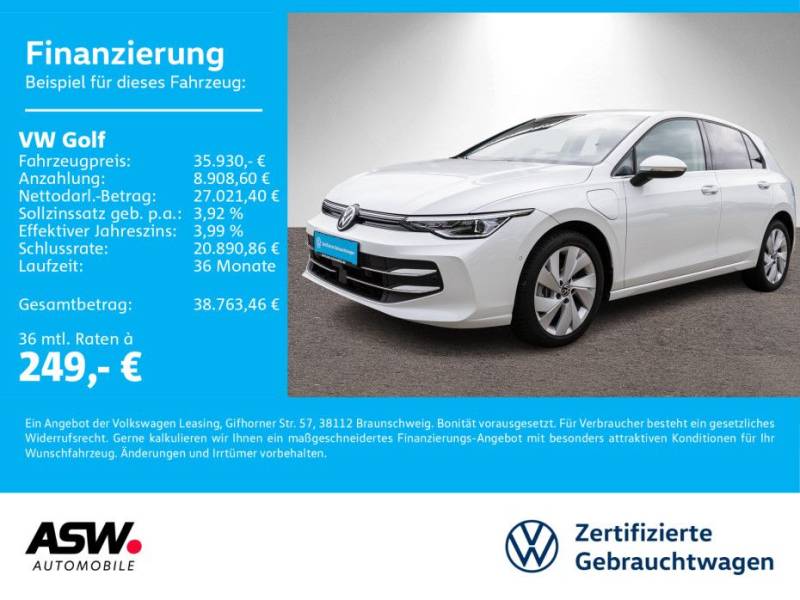 Volkswagen Golf Style 1.5 TSI eHybrid DSG Navi RFK HUD AHK