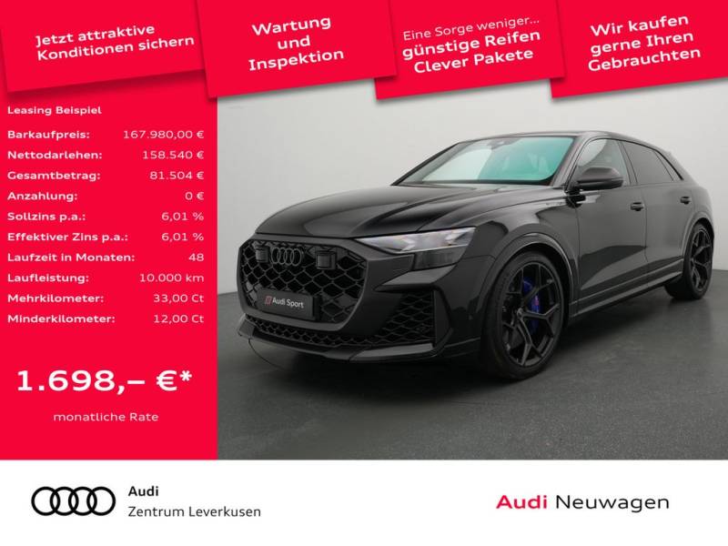 Audi RS Q8 performance V-MAX 305KM/H KERAMIK LASER