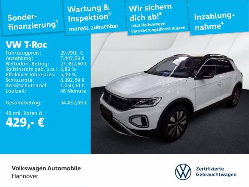 Volkswagen T-Roc 2.0 TDI DSG Goal Navi LED Kamera DigCockpi
