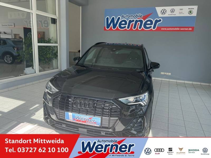 Audi Q3 Black S line 35TFSI Navi MatrixLED Sonos 19"