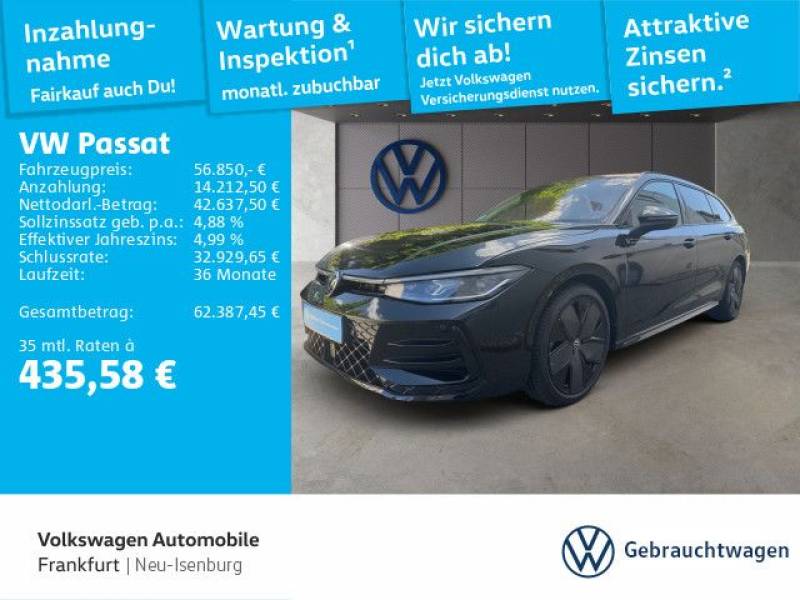Volkswagen Passat 2.0 TDI DSG 4Motion R-Line Navi IQ.Light