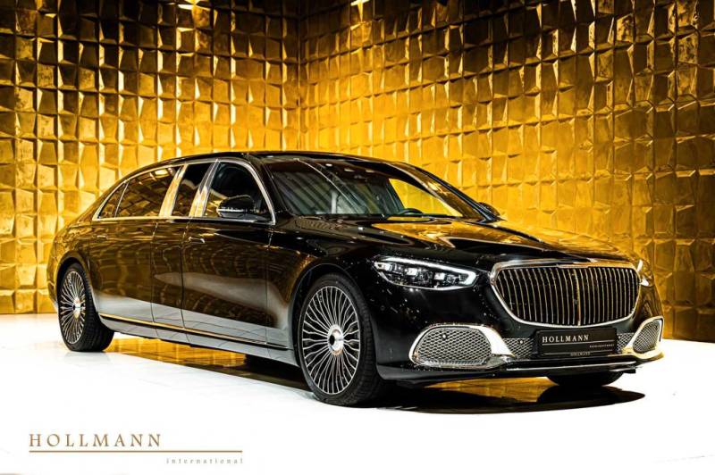 Mercedes-Benz S680 MAYBACH Limousine Stretched By TRASCO+500mm