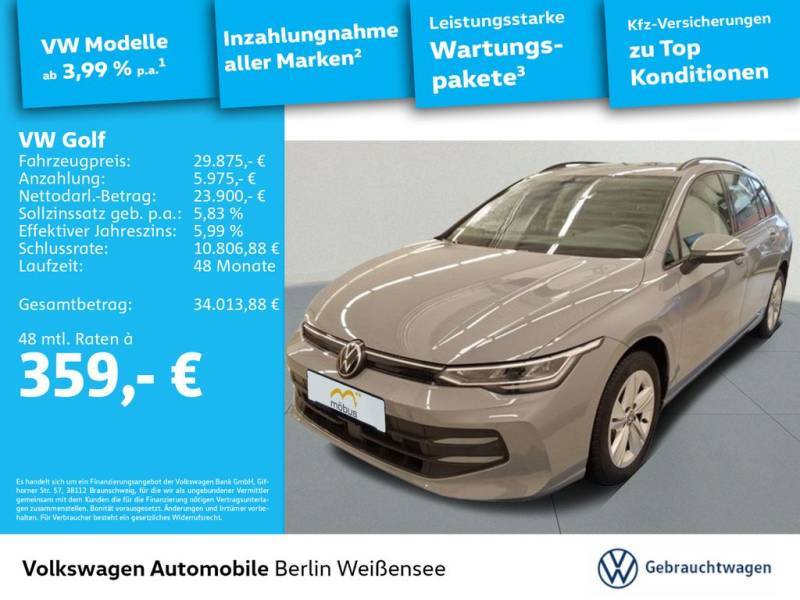 Volkswagen Golf VIII Variant 1.5 eTSI*DSG*APP*RFK*ACC*LED*