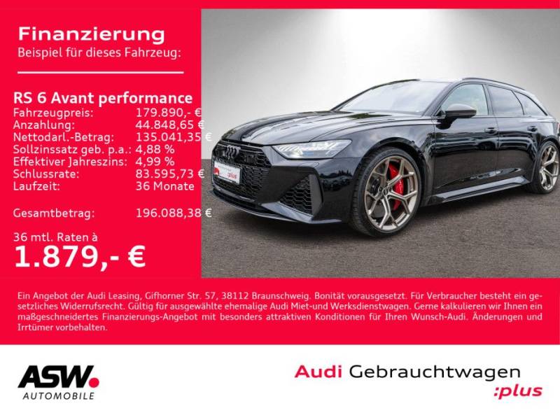 Audi RS 6 Avant performance ABT 740PS Keramik 305km/h
