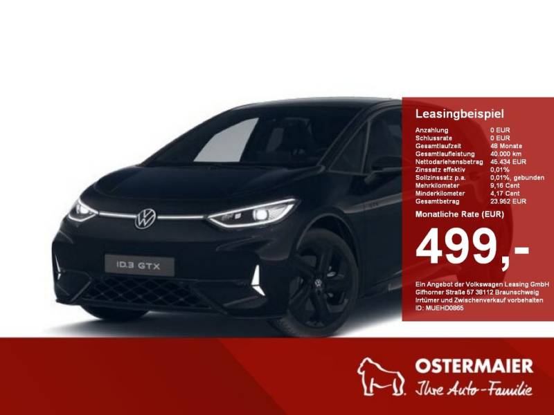 Volkswagen ID.3 GTX 286PS 79 kWh IQ.LIGHT,ACC,KAMERA,KEYLES