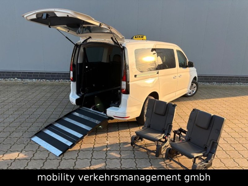 Volkswagen Caddy Maxi 7-S Rollstuhl Taxi Mietwagen Kunstled