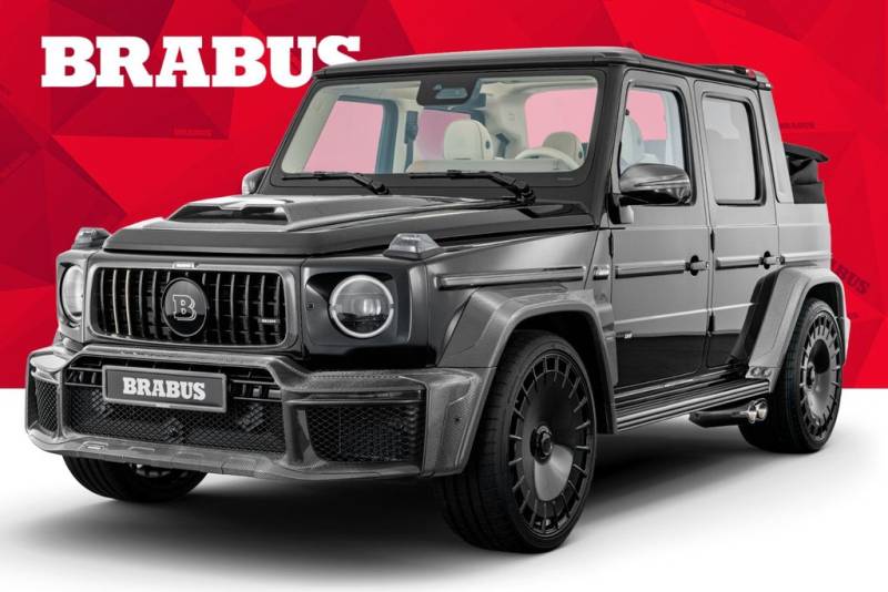 Mercedes-Benz BRABUS 800 Cabrio auf Basis Mercedes-AMG G 63
