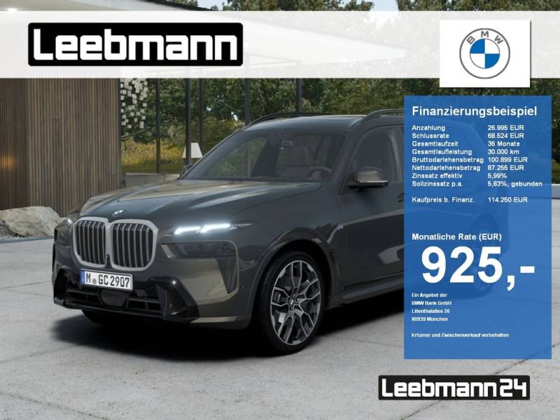 BMW X7 xDrive40d M-Sport Massage/SkyLounge/StandHz