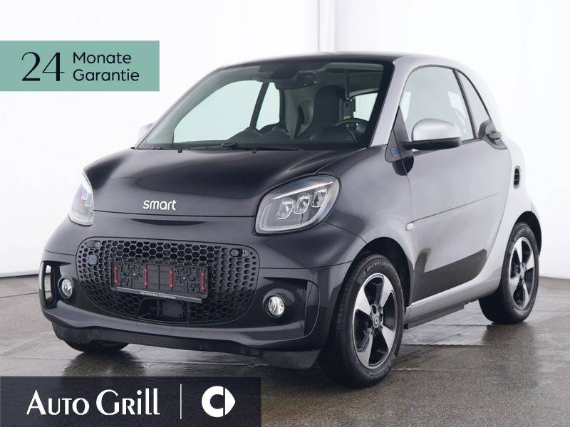 Smart EQ fortwo coolsilver Exclusive 22kw Pano