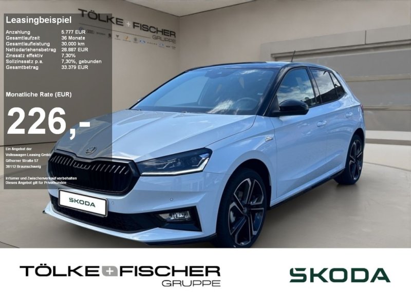 Skoda Fabia Monte Carlo ACC FLA Navi SHZ S-Sitz