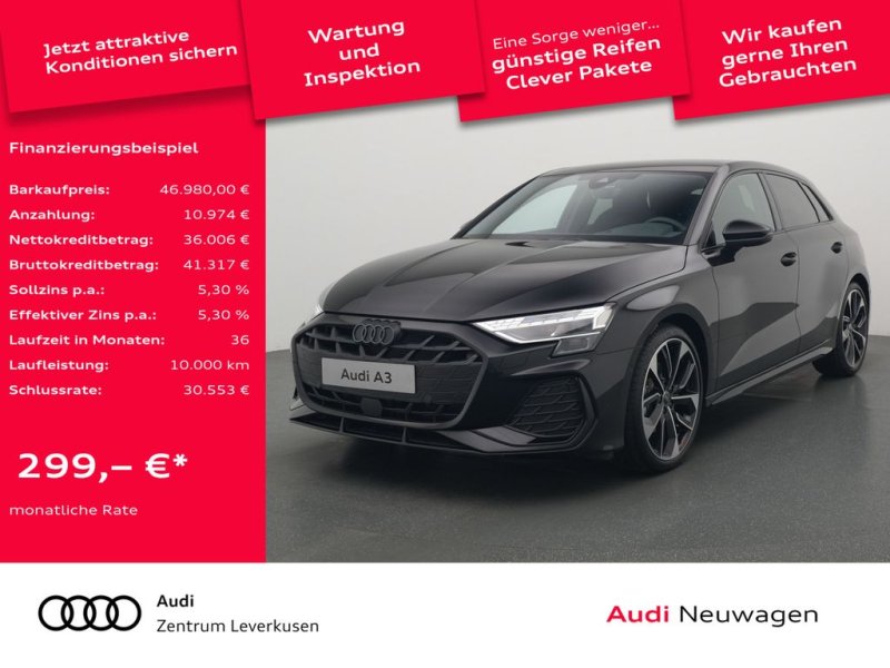Audi A3 Sportback 35 TFSI S line ACC AHK PDC NAVI KAM
