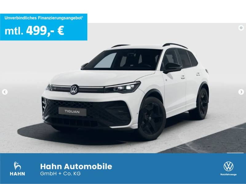 Volkswagen Tiguan R-LINE BLACK STYLE AHK NAVI "IQ.DRIVE"