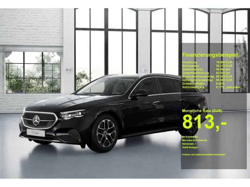 Mercedes-Benz E 220 d T #PANO #BURMESTER #AHK #DIGITAL LIGHT