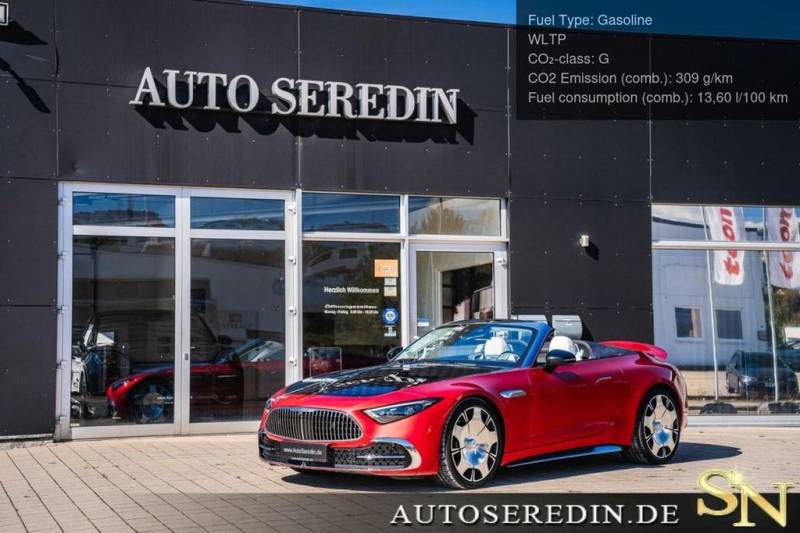 Mercedes-Benz MAYBACH SL 680 HOOD WITH PATTERN MONOGRAM SERIES