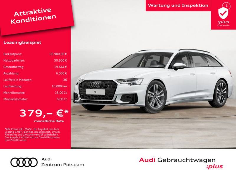 Audi A6 Avant 45TDI quattro S line MATRIX NAVI AHK