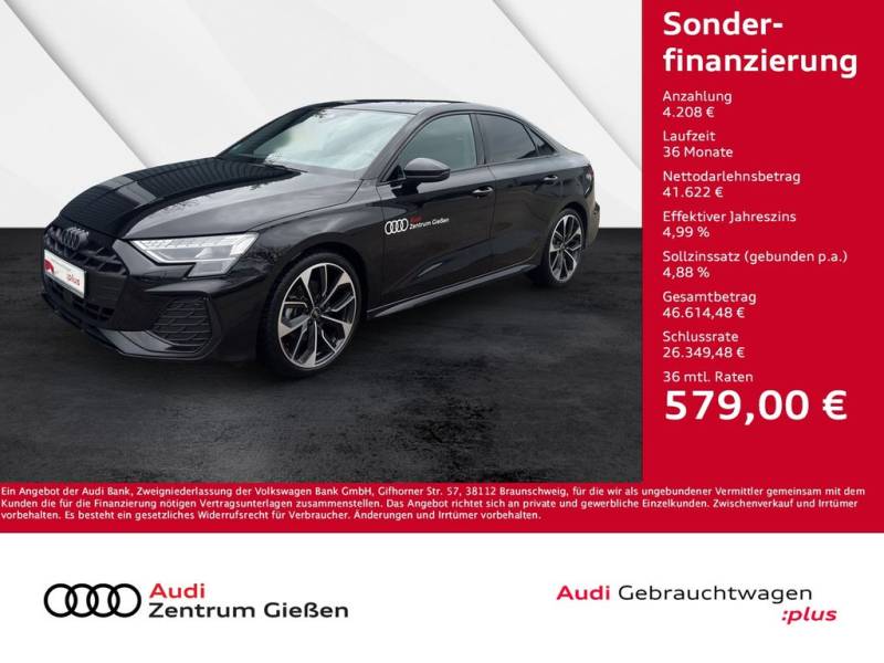 Audi A3 Limousine 35 TDI S line Black HuD MATRIX PANO