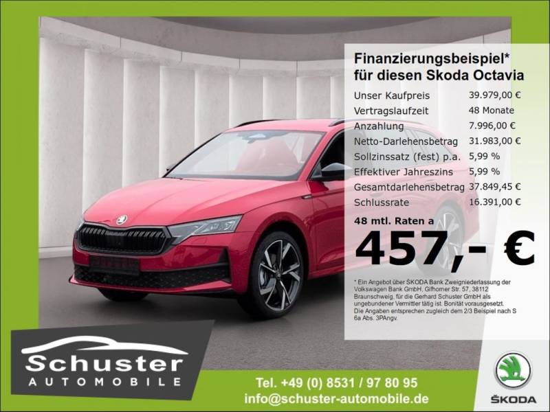 Skoda Octavia Combi SPORTLINE TDI*AHK 360°Kam Head-Up