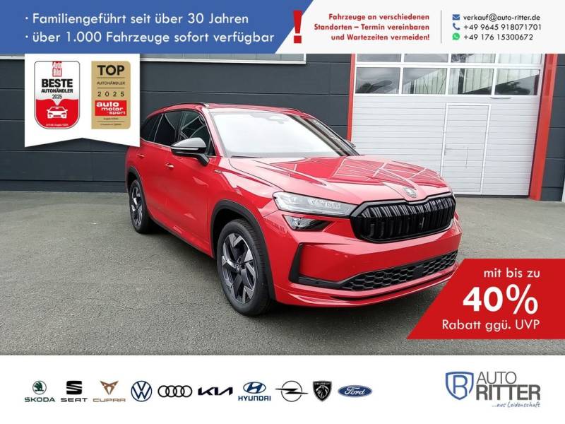 Skoda Kodiaq Sportline ACC-HuD-Stand-Hzg-AHK-RFK-PA...