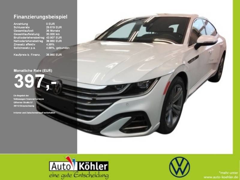 Volkswagen Arteon TSi DSG Black/CarPlay/ACC/LED/Virt/PDC