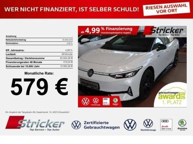 Volkswagen ID.7 GTX 250/86 579,-ohne Anzahlung Pano AHK