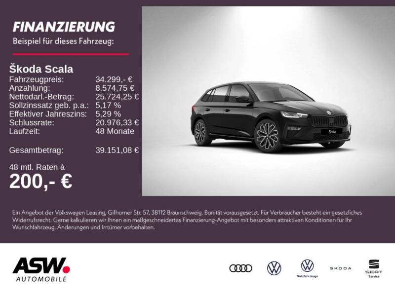 Skoda Scala Balance 1,5 TSI 150PS DSG ACC PDC SHZ AHK