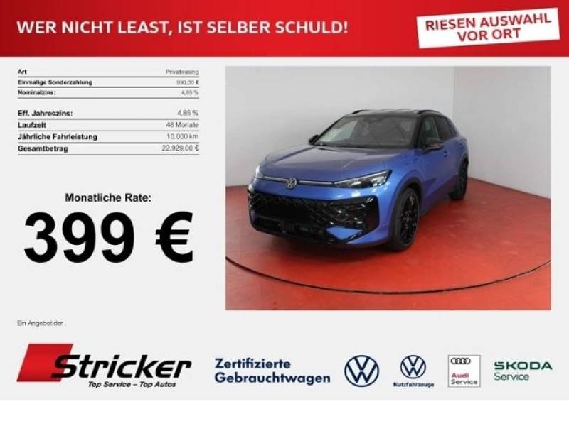 Volkswagen T-Roc  R-Line Black Style DSG ,- mtl  IQ-Light E