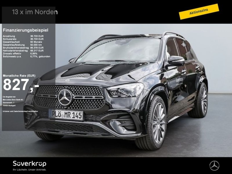 Mercedes-Benz GLE 450 d 4M BURM AMG NIGHT SPUR DISTR AIRMATIC
