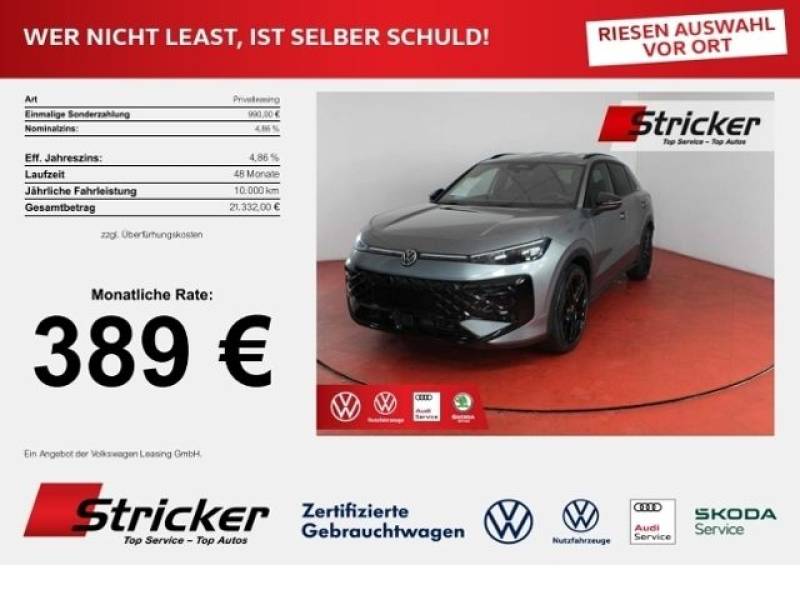 Volkswagen T-Roc R-Line Black-Style 389,- mtl ACC AHK WR