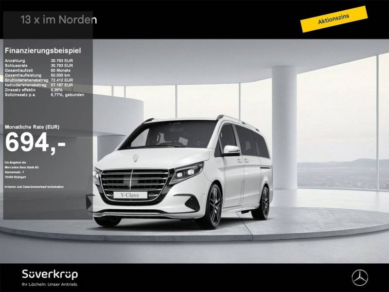 Mercedes-Benz V 300 EXCLUSIVE ALLRAD WINTER MOPF AHK BURM 360