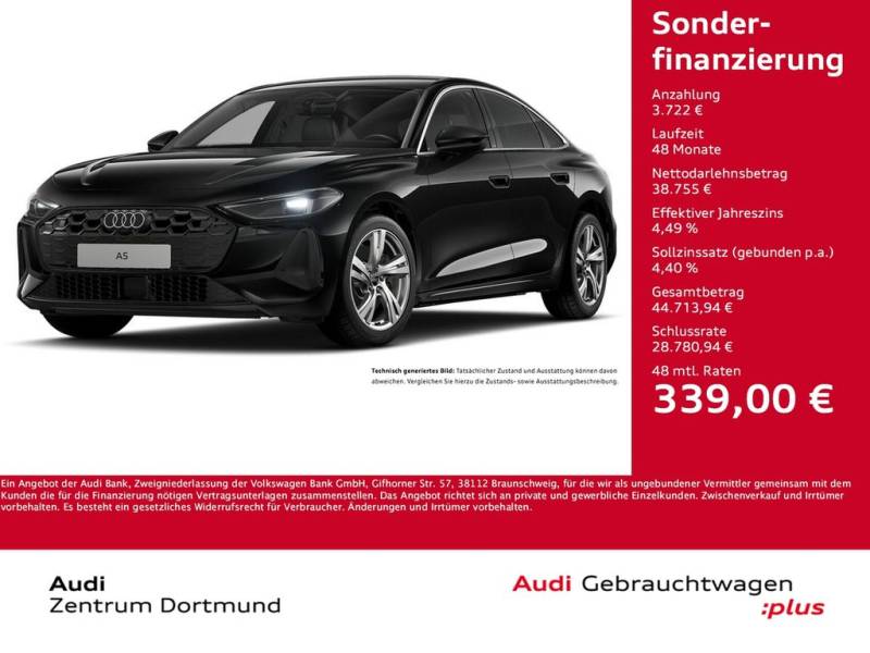 Audi A5 CAM ACC LM18 EKLAPPE NAVI CARPLAY SITZHEIZUNG